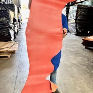 Fianco Tinto in Botte Vacchetta al Vegetale color Salmone Offerta Black Friday