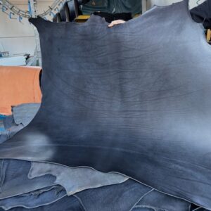 Spalla Tinta in Botte Crust Color Nero Concia Vegetale SELEZIONE ECONOMICA Spessore 3.5/4.0  -BLACK FRIDAY