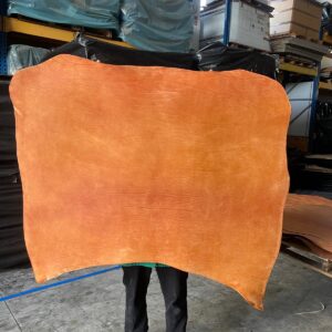 Spalla Tinta in Botte Concia Vegetale ART. NEBBIA Resinato da Carne Spessore 3.5 Color Camel